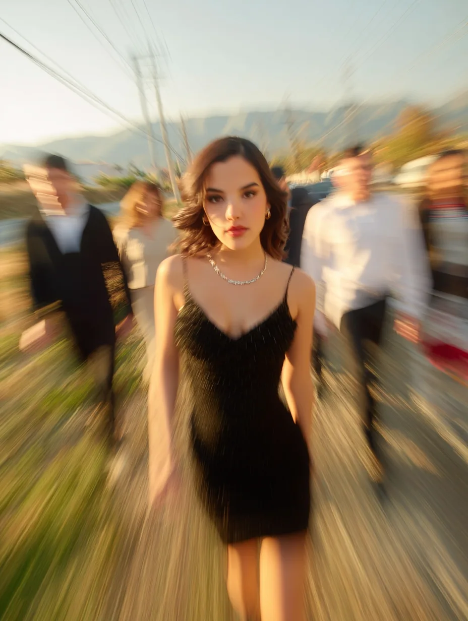 Street in motion
